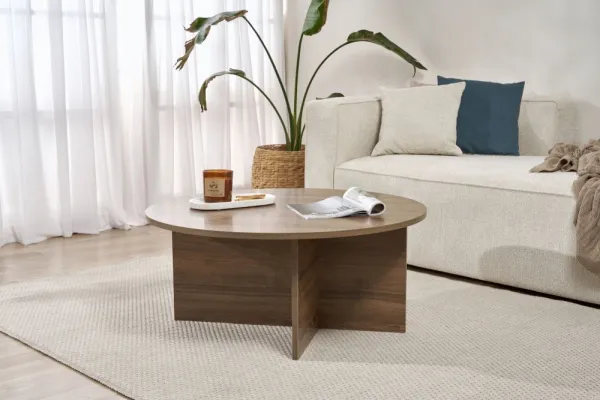 Konferenčný stolík Soleil - Walnut