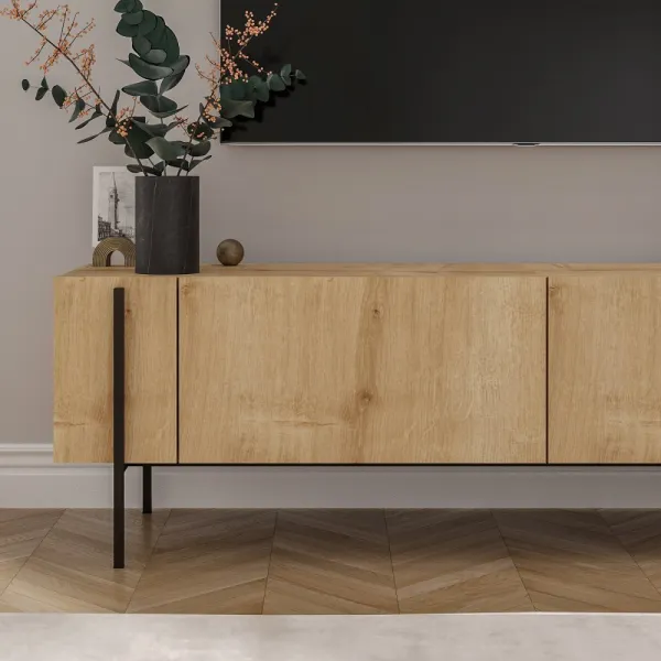 TV stolík Herman - Sapphire Oak
