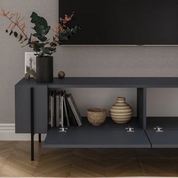 TV stolík Herman - Anthracite