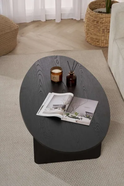 Konferenčný stolík Orba - Wood Black