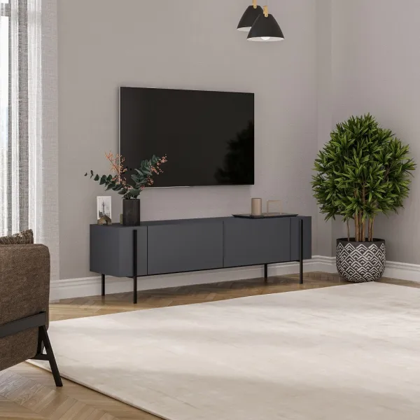 TV stolík Herman - Anthracite