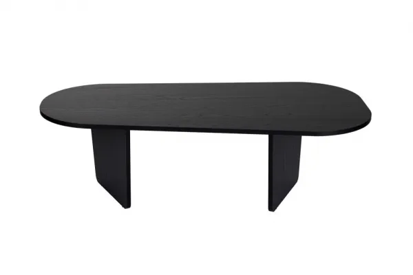 Konferenčný stolík Ovalis - Wood Black