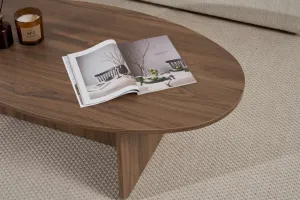 Konferenčný stolík Orba - Walnut