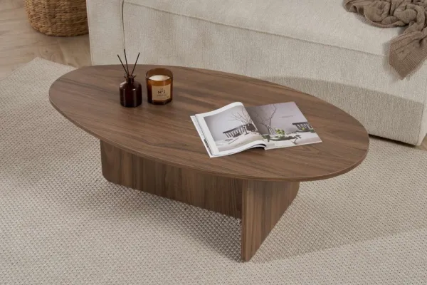 Konferenčný stolík Orba - Walnut