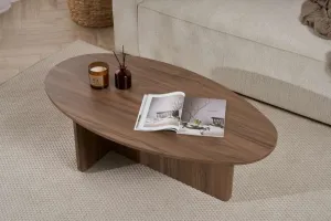 Konferenčný stolík Orba - Walnut