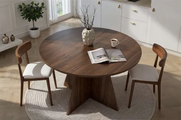 Jedálenský stôl Virella - Walnut