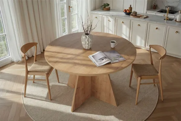 Jedálenský stôl Virella - Sapphire Oak
