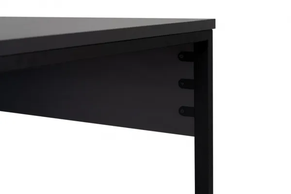 Kalune Design Kancelářská sestava pro 2 osoby TWIN antracitová