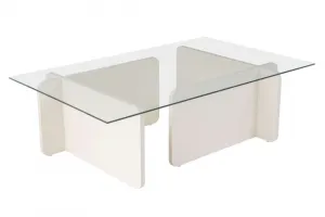 Konferenčný stolík Flavio - Wooden White