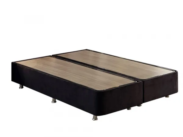 Rám manželskej postele Ela Double - Black (160 x 200)