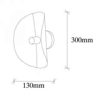 Nástenná lampa Sivani - MR - 840