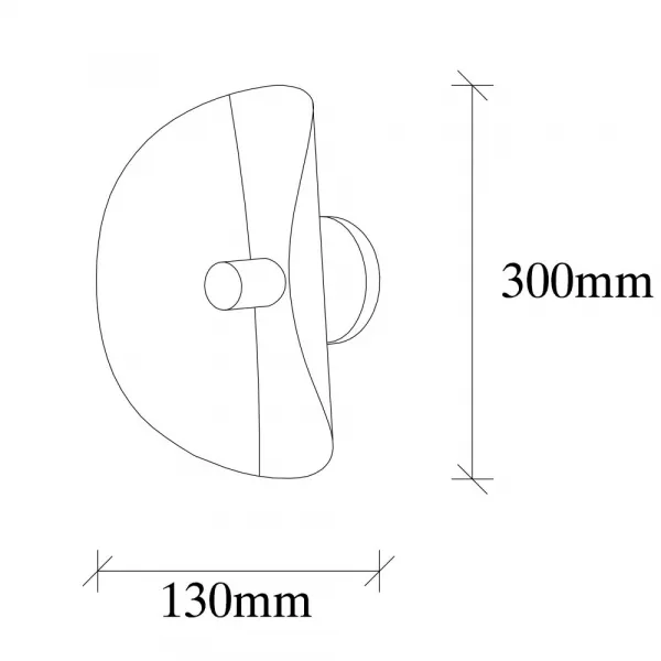Nástenná lampa Sivani - MR - 839