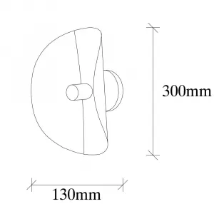 Nástenná lampa Sivani - MR - 839