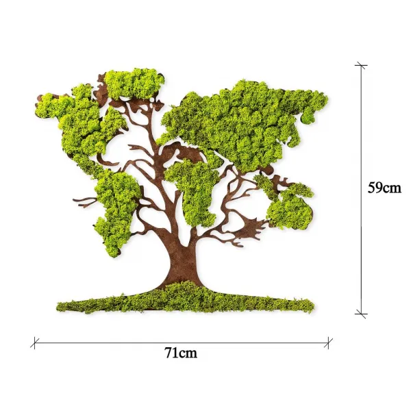 Dekoratívny doplnok na stenu Tree 2