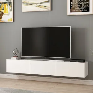 TV skrinka / Obývacia stena Rigel - White