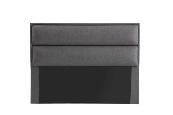 Rám manželskej postele s čelom Rise 140 x 200 - Dark Grey