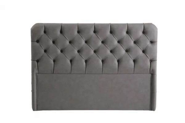 Rám manželskej postele s čelom Samira 160 x 200 - Grey
