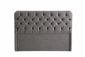 Rám manželskej postele s čelom Samira 160 x 200 - Grey