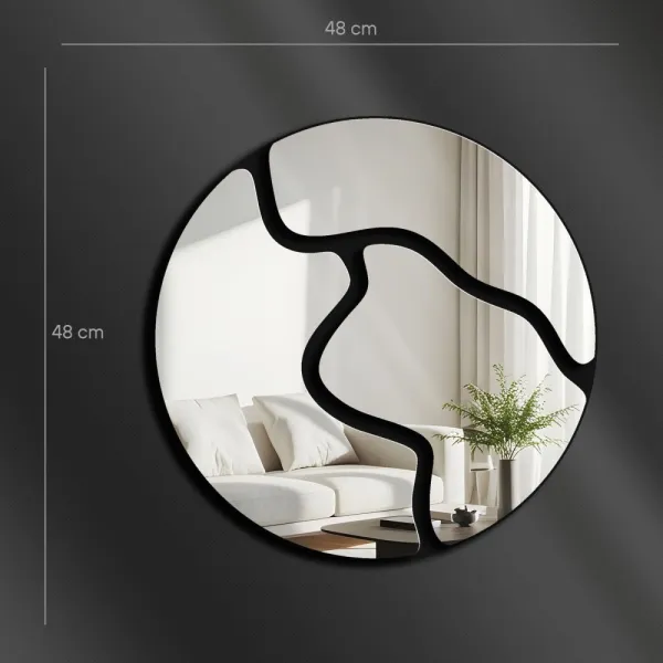 Dekoratívne zrkadlo Ozgl507 - Silver