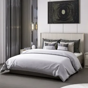 Rám manželskej postele s čelom Kale 160 x 200 - Stone