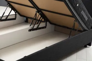Rám manželskej postele s čelom Vitalia 150 x 200 - Anthracite