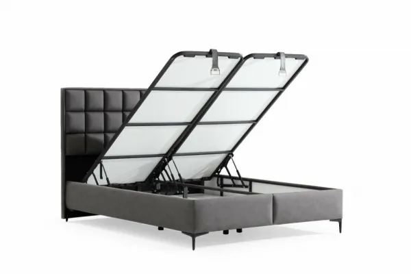 Rám manželskej postele s čelom Abella 120 x 200 - Grey