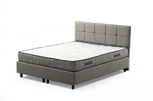 Rám manželskej postele s čelom Vitalia 160 x 200 - Light Grey