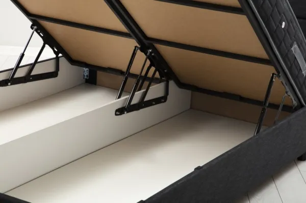 Rám manželskej postele s čelom Motya 160 x 200 - Anthracite