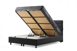 Rám manželskej postele s čelom Motya 160 x 200 - Anthracite