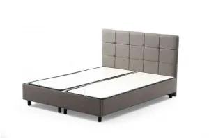 Rám jednolôžkovej postele s čelom Vitalia 120 x 200 - Light Grey