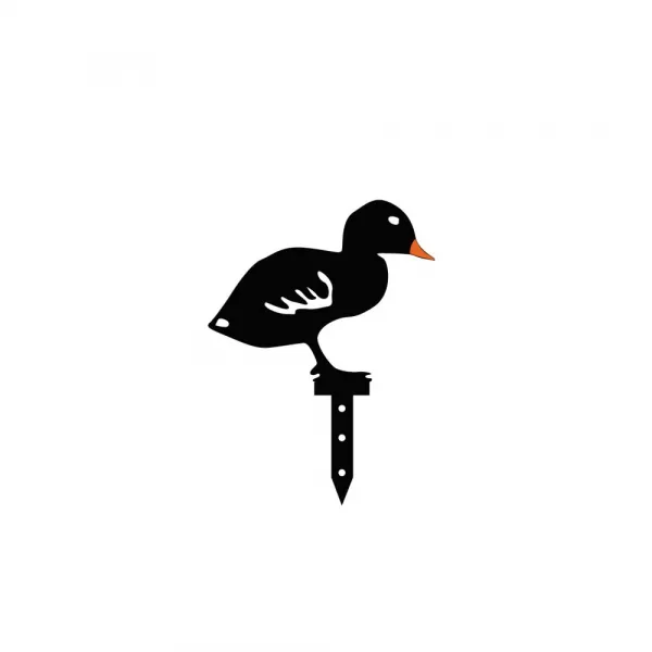 Súprava dekoratívnych kovových doplnkov do záhrady Ducks