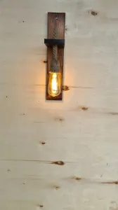 Nástenná lampa Ahşap Aplik 23