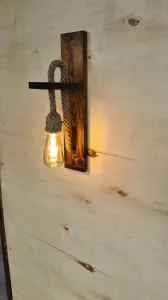 Nástenná lampa Ahşap Aplik 23