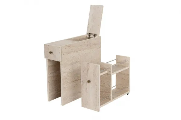Kúpeľňová skrinka Calencia - Travertine