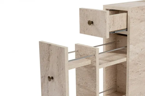 Kúpeľňová skrinka Calencia - Travertine