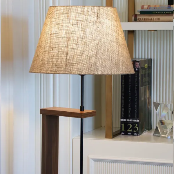 Drevená stojacia lampa AYD-3128