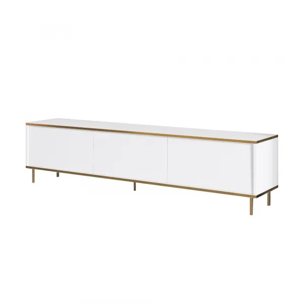 TV stolík Imaj - White, Gold