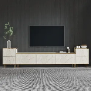 TV skrinka / Obývacia stena Imaj - Travertine