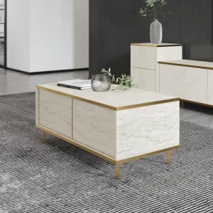 Konferenčný stolík Imaj - Travertine