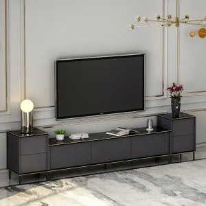 TV skrinka / Obývacia stena Imaj - Anthracite