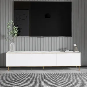 TV stolík Imaj - Marble, White