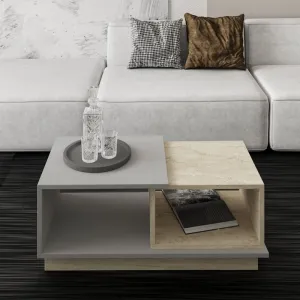 Konferenčný stolík Consept - Travertine, Grey
