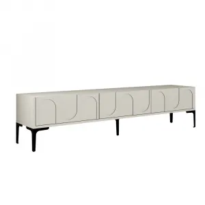 TV stolík Lyon 42 - Cream, Black