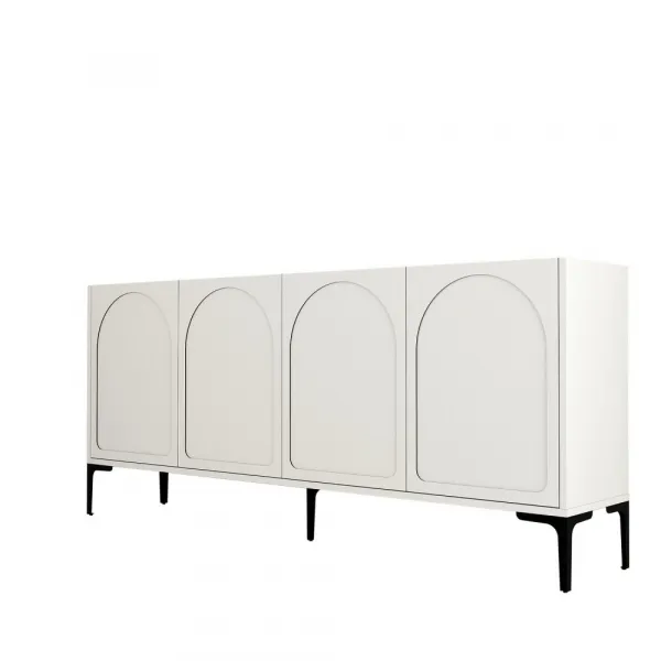 Konzolový stolík Lyon 79 - Cream, Black