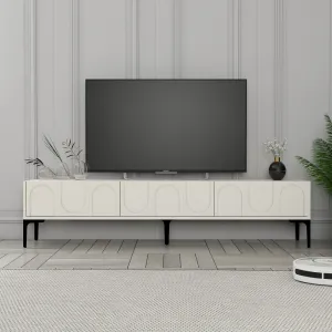 TV stolík Lyon 42 - Cream, Black