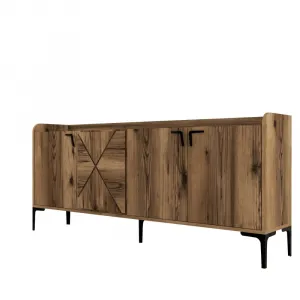 Konzolový stolík Venedik - Walnut