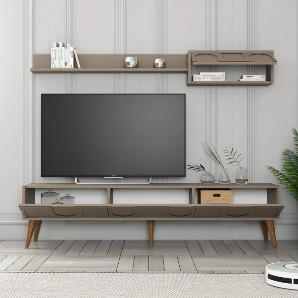 TV skrinka / Obývacia stena Lyon 2 - Atlas, Walnut