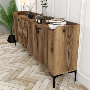 Konzolový stolík Venedik - Walnut