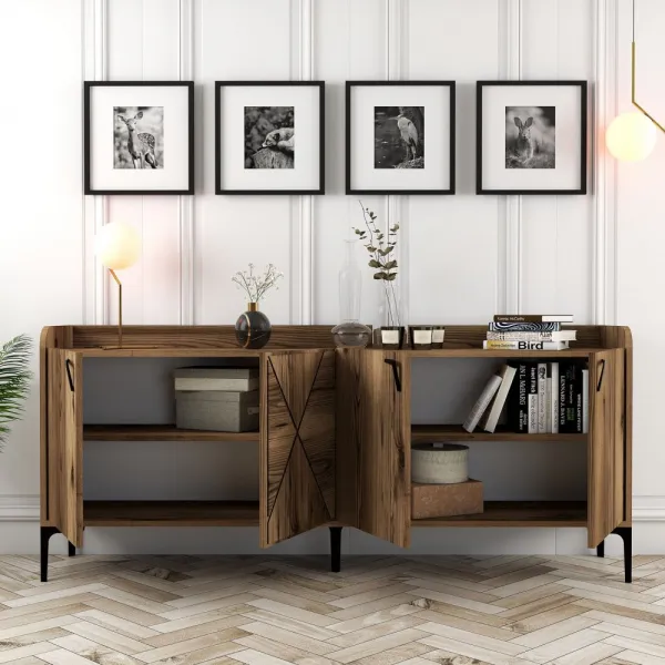 Konzolový stolík Venedik - Walnut