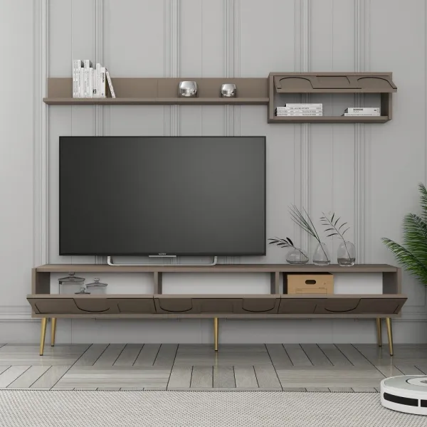 TV skrinka / Obývacia stena Lyon 2 - Atlas, Gold